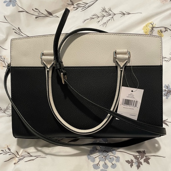 Kate Spade “Caley” Black and White Handbag - Picture 4 of 6